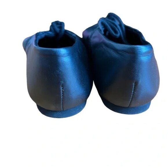 Real ABT Ballet Oxfords Dancer Shoes, Soft Leather, Lace-Up, Size 7, Black - Picture 4 of 7